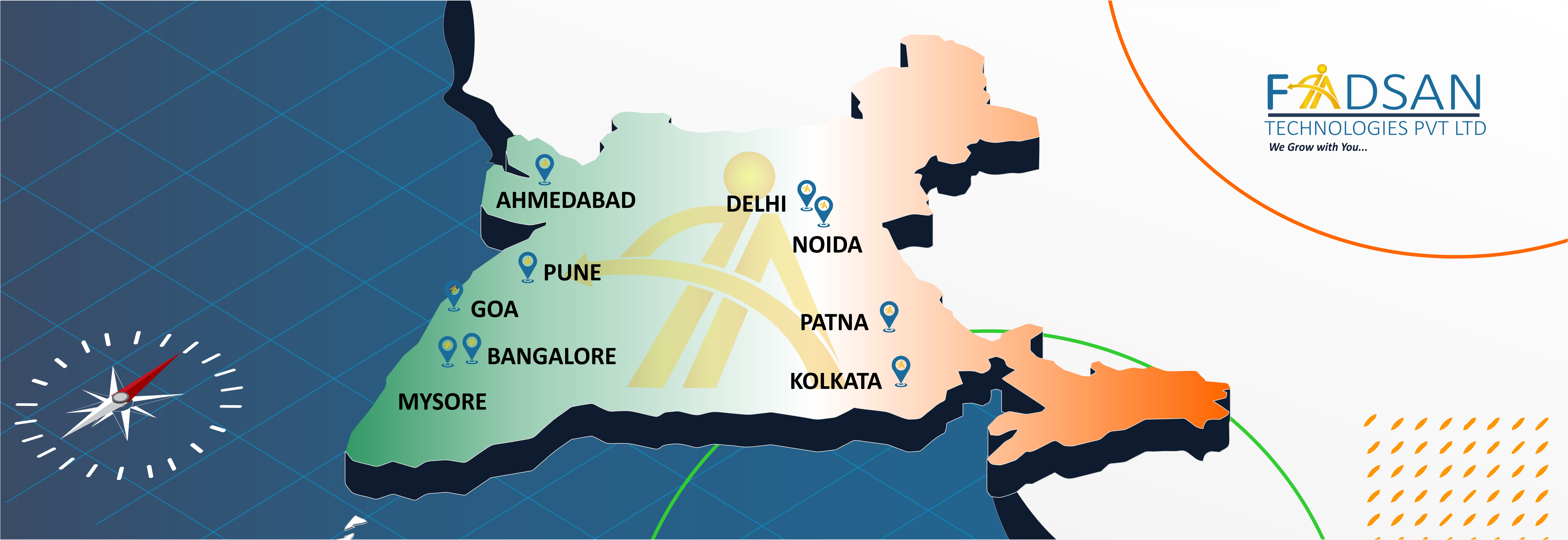 India Presence Map