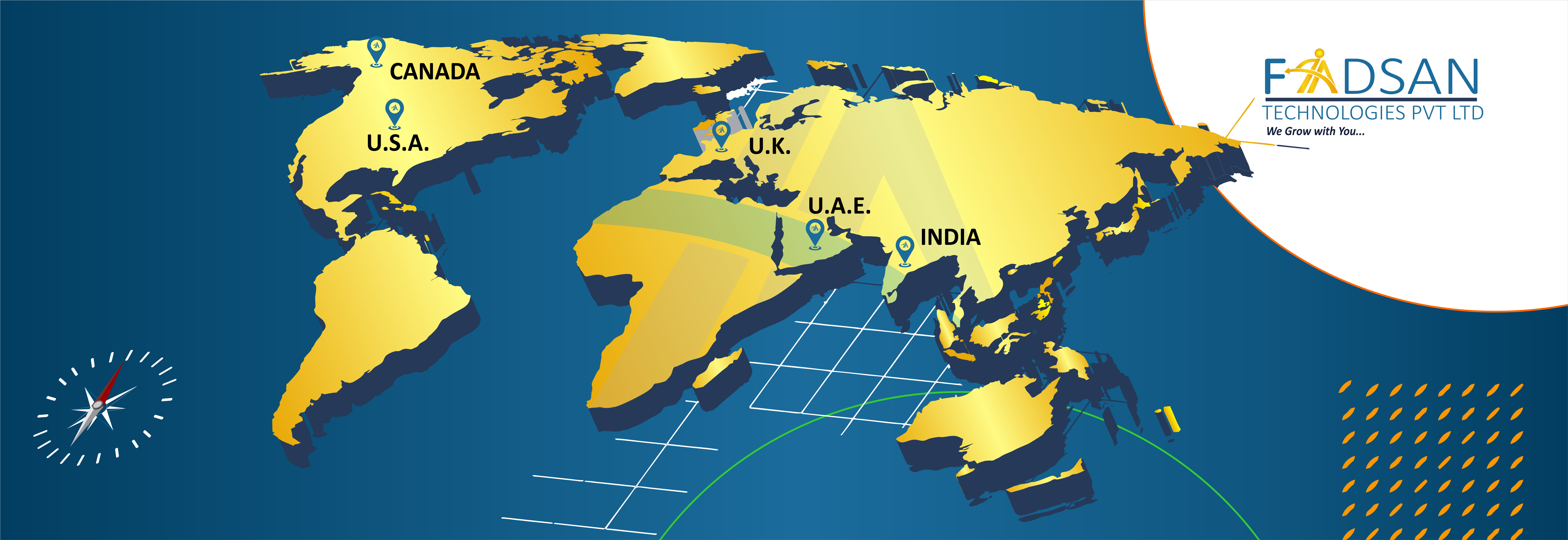 Global Presence Map